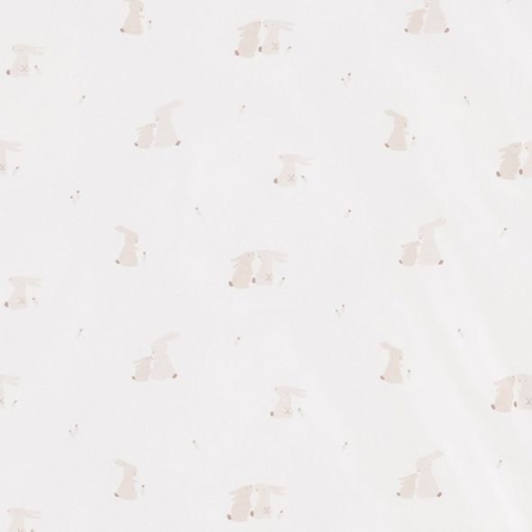 TRÄUMELAND POVLEČENÍ JERSEY 100/135 + 40/60 HOPHOP BUNNY BEIGE - POVLEČENÍ DO POSTÝLKY - SPINKÁNÍ