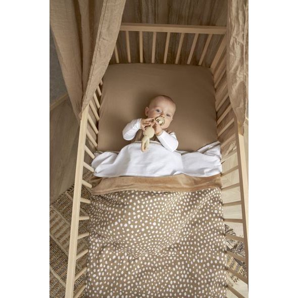 MEYCO ŽERZEJOVÉ PROSTĚRADLO 60X120 - TAUPE - PROSTĚRADLA - SPINKÁNÍ