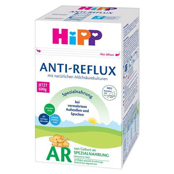HIPP 4X SPECIÁLNÍ KOJENECKÁ VÝŽIVA HIPP ANTI-REFLUX 600G - KOJENECKÁ MLÉKA - KRMENÍ