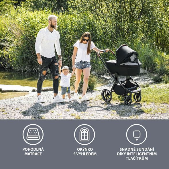 ZOPA KOČÁREK MOVE CROSS 2 + HLUBOKÁ KORBA XL ZDARMA - DVOJKOMBINACE - KOČÁRKY A PŘÍSLUŠENSTVÍ