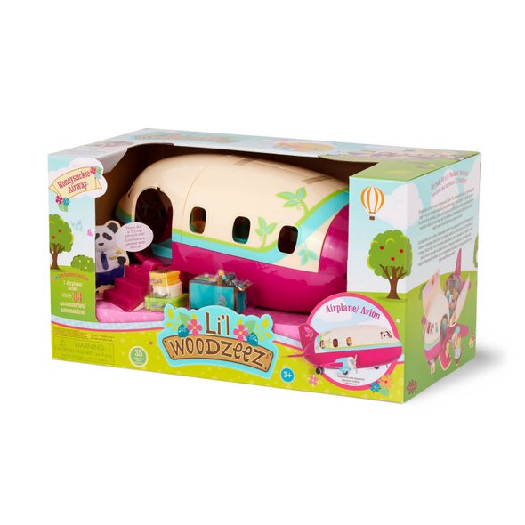 LI'L WOODZEEZ LETADLO S DOPLŇKY - DOPLŇKY PRO FIGURKY - PRO DĚTI