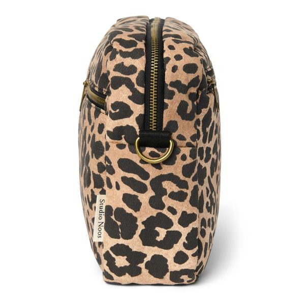 STUDIO NOOS COTTON ORGANIZER NA KOČÁREK BROWN LEOPARD - ORGANIZÉRY A KOŠÍKY - KOČÁRKY A PŘÍSLUŠENSTVÍ