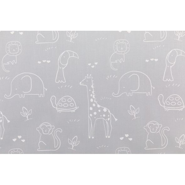 FILLIKID PODLOŽKA PŘEBALOVACÍ KLÍNOVÁ SAFARI GREY - PŘEBALOVACÍ PODLOŽKY - PŘEBALOVÁNÍ