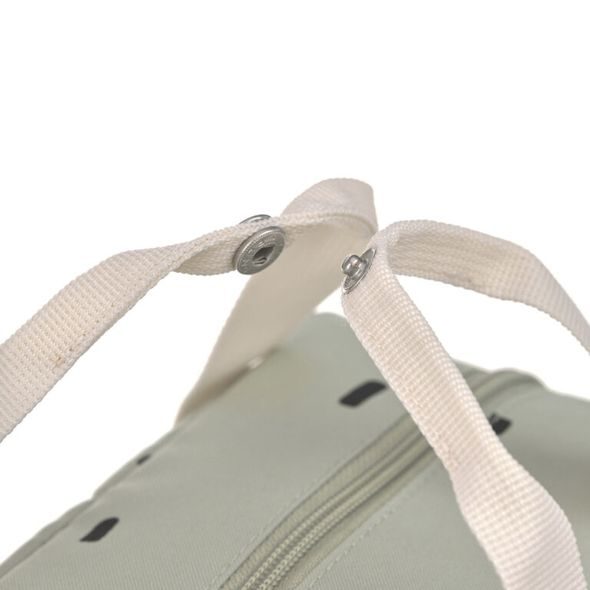 LÄSSIG MINI SQUARE BACKPACK HAPPY PRINTS LIGHT OLIVE - BATOHY A TAŠKY - PRO DĚTI