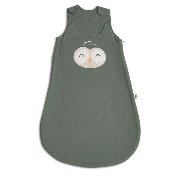 FUNNABABY MUŠELÍNOVÝ SPACÍ PYTEL IVY GREEN 90 CM - SPACÍ PYTLE - SPINKÁNÍ