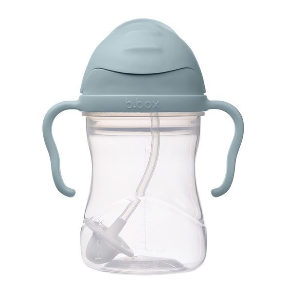 B.BOX UNIVERZÁLNÍ SADA NA PITÍ 3V1, 240 ML - MODRÁ - DĚTSKÉ HRNEČKY - KRMENÍ