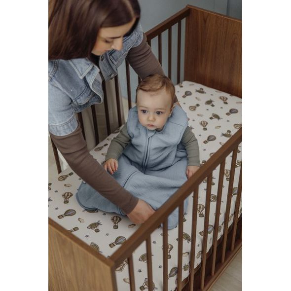 MEYCO ZIMNÍ MUŠELÍNOVÝ SPACÍ VAK 60CM - JEANS BLUE - SPACÍ PYTLE - SPINKÁNÍ