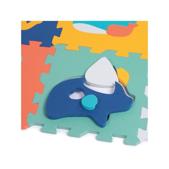 LUDI PUZZLE PĚNOVÉ 90X90 CM ZVÍŘÁTKA - PUZZLE - PRO DĚTI