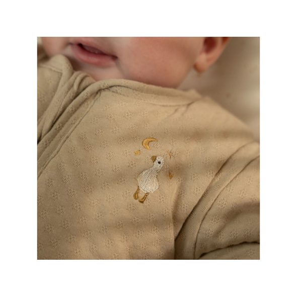 LITTLE DUTCH SPACÍ PYTEL S ODDĚLITELNÝMI RUKÁVY 70 CM HUSA BEIGE NEWBORN NATURALS - SPACÍ PYTLE - SPINKÁNÍ