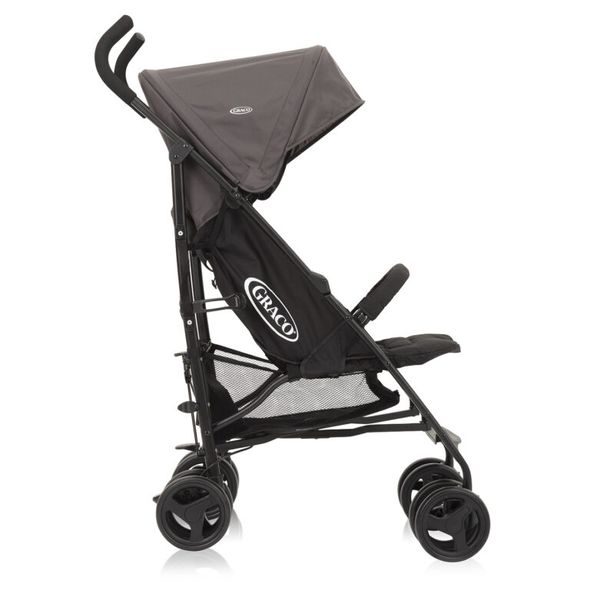 GRACO TRAVELITE BLACK / GREY - GOLFOVÉ KOČÁRKY - KOČÁRKY A PŘÍSLUŠENSTVÍ
