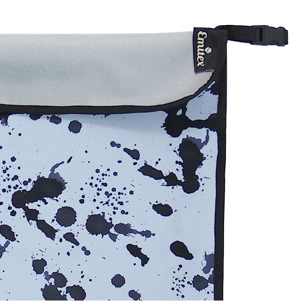 EMITEX NÁNOŽNÍK AUTOSEDAČKA SOFT BLUE SPLASH - NÁNOŽNÍKY - AUTOSEDAČKY A PŘÍSLUŠENSTVÍ