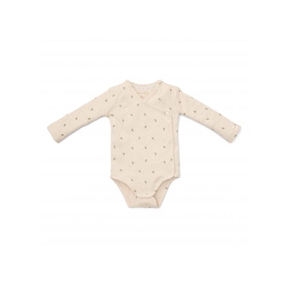 LITTLE DUTCH BODY DLOUHÝ RUKÁV GREEN LEAVES VEL. 62 - BODY - PRO DĚTI