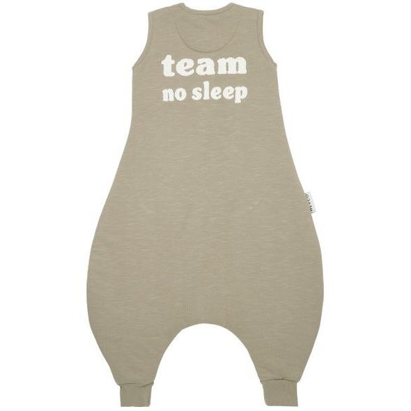 MEYCO JUMPER 80 CM SLUB TEAM NO SLEEP - TAUPE/OFFWHITE - SPACÍ PYTLE - SPINKÁNÍ