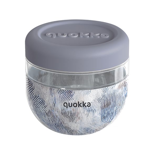 QUOKKA PLASTOVÁ NÁDOBA NA JÍDLO BUBBLE ZEN 770 ML - USKLADNĚNÍ JÍDLA - KRMENÍ