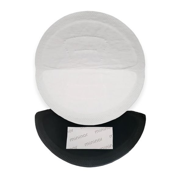 MININOR PRSNÍ VLOŽKY JEDNORÁZOVÉ 24 KS BLACK - PRSNÍ VLOŽKY - PRO MAMINKY