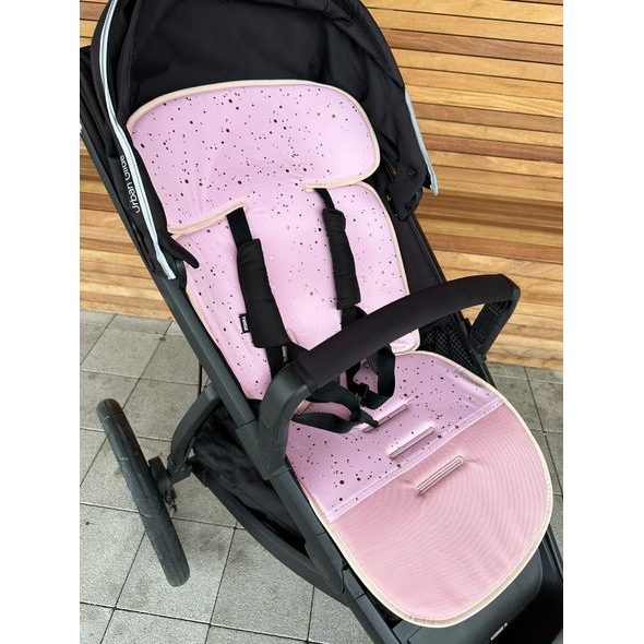 PINKIE PODLOŽKA DO KOČÁRKU SHINE GOLD PINK - PODLOŽKY DO KOČÁRKU - KOČÁRKY A PŘÍSLUŠENSTVÍ