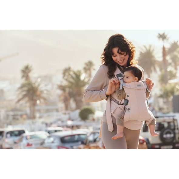 BABYBJORN BABYBJORN NOSÍTKO HARMONY WOVEN LIGHT PINK MÉLANGE - ERGONOMICKÁ NOSÍTKA - NOŠENÍ & SPORT