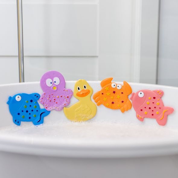 CANPOL BABIES MINI PROTISKLUZOVÉ PODLOŽKY DO VANY 5KS - PROTISKLUZOVÉ PODLOŽKY - KOUPÁNÍ A ZDRAVÍ