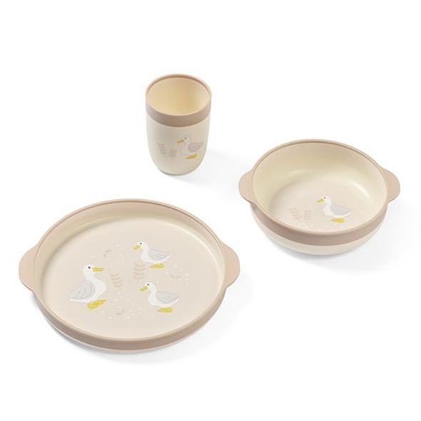 BABYONO SET JÍDELNÍ FARMER 12M+ - VÝHODNÉ SADY - KRMENÍ