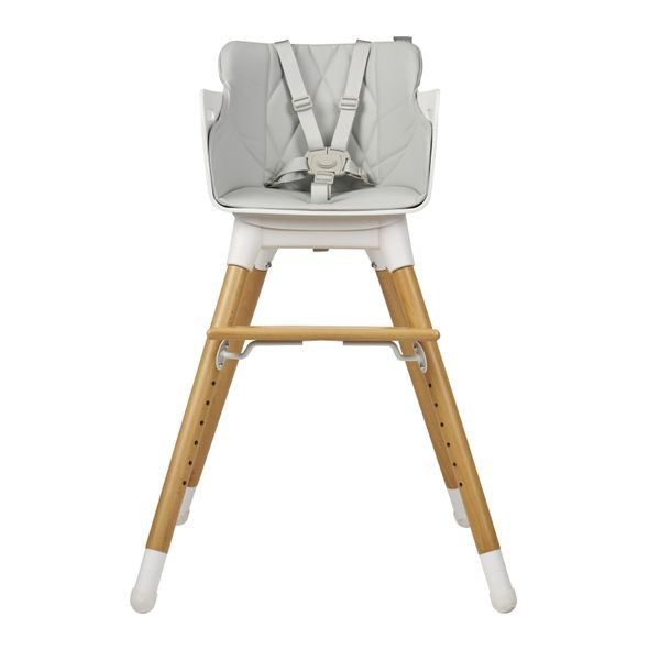 BABABING UNA WHITE / GREY - JÍDELNÍ ŽIDLIČKY DŘEVĚNÉ - KRMENÍ