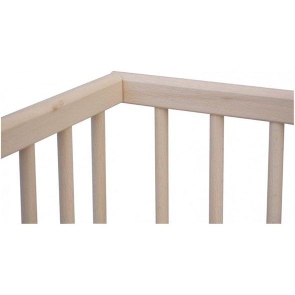 SCARLETT DĚTSKÁ DŘEVĚNÁ OHRÁDKA BELA PŘÍRODNÍ 100X100CM - OHRÁDKY - KOUPÁNÍ A ZDRAVÍ