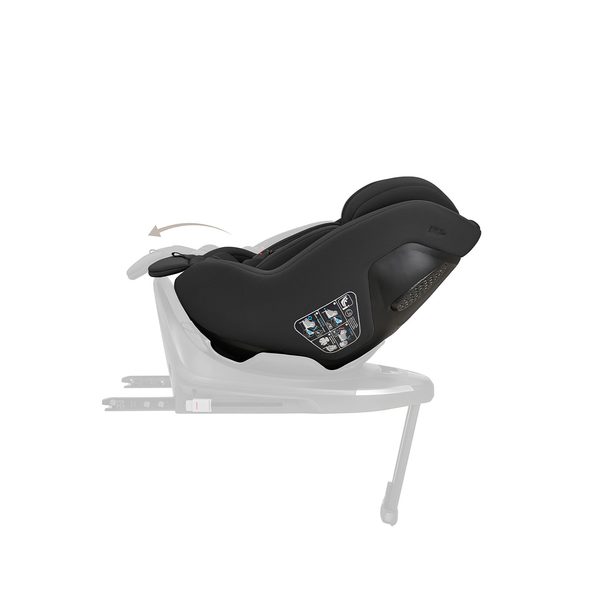 KIKKABOO SET I-CLASS 360 I-SIZE AUTOSEDAČKA 40-87CM + AUTOSEDAČKA 40-105CM + ZÁKLADNA OTOČNÁ NOIR - AUTOSEDAČKY 0-13KG - AUTOSEDAČKY A PŘÍSLUŠENSTVÍ
