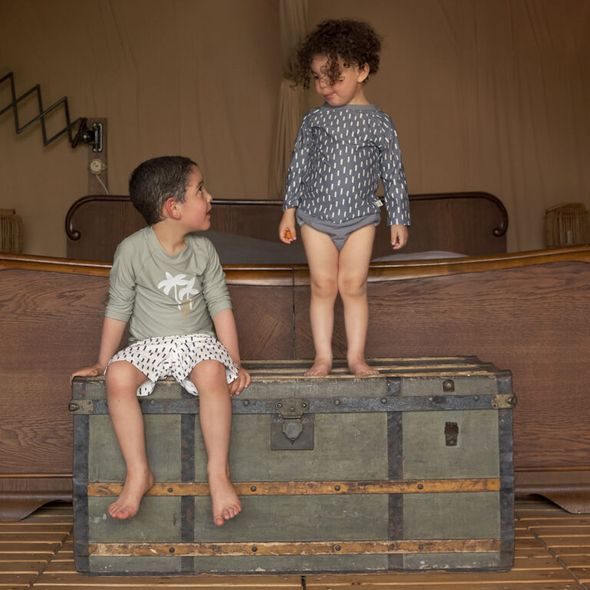 LÄSSIG SPLASH SNAP SWIM DIAPER GREY 7-12M - KOJENECKÉ PLAVKY - KOUPÁNÍ A ZDRAVÍ