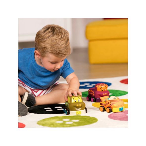 B-TOYS AUTÍČKA NA SETRVAČNÍK WHEEEE-LS! - AUTA - PRO DĚTI