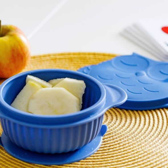 INNOGIO SILIKONOVÁ MISKA S VÍČKEM GIOFRESH - MISKY, TALÍŘKY A PODLOŽKY - KRMENÍ