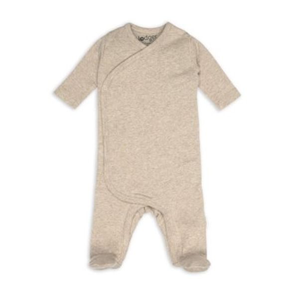 LODGER OVERAL NOVOROZENECKÝ MELANGE BEIGE VEL. 50 - OVERALY - PRO DĚTI