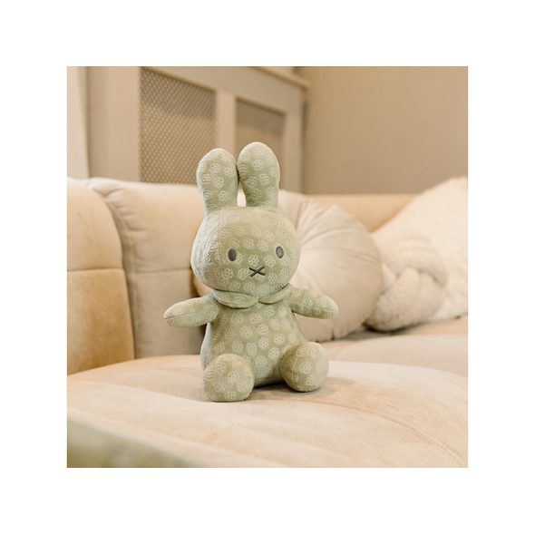 LITTLE DUTCH KRÁLÍČEK MIFFY GREEN FLOWER 20 CM - MIFFY - PRO DĚTI