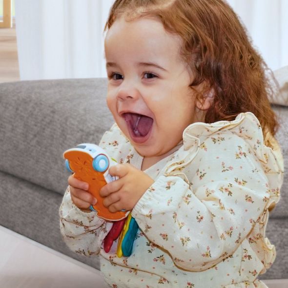 BO JUNGLE HUDEBNÍ AUTÍČKO S KLÍČEMI 12M+ - HRAČKY SE ZVUKY - PRO DĚTI