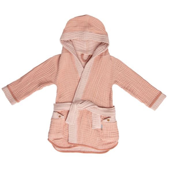 BEBE-JOU ŽUPÁNEK PURE COTTON PINK - OSUŠKY A DĚTSKÉ ŽUPANY - KOUPÁNÍ A ZDRAVÍ