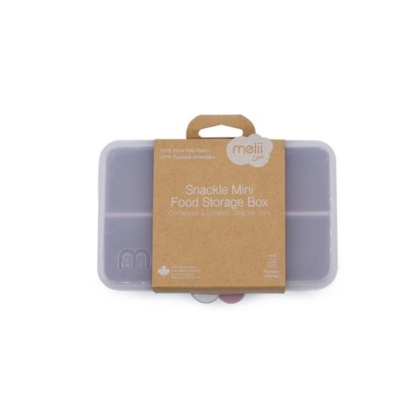 MELII SNACKLE BOX KRABIČKA NA SVAČINU MINI - LUXE RŮŽOVÁ - KRABIČKY NA SVAČINU - KRMENÍ