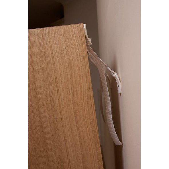 CLIPPASAFE POPRUHY PROTI PŘEVRHNUTÍ NÁBYTKU - BEZPEČNOST DĚTÍ V DOMÁCNOSTI - KOUPÁNÍ A ZDRAVÍ