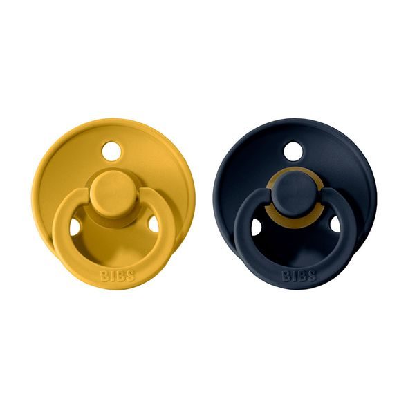 BIBS COLOUR DUDLÍKY Z PŘÍRODNÍHO KAUČUKU 2KS VEL.2 - ŠIDÍTKA A DOPLŇKY - KRMENÍ