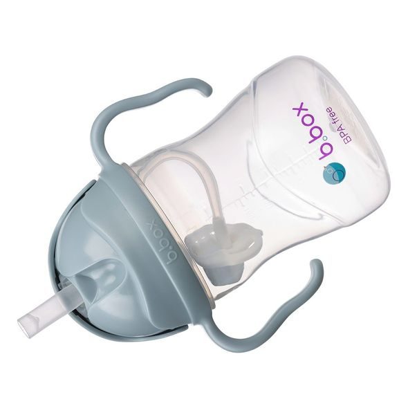 B.BOX HRNEČEK S BRČKEM - MODRÝ 240 ML - DĚTSKÉ HRNEČKY - KRMENÍ