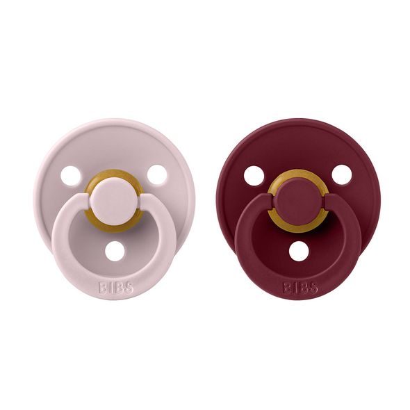 BIBS COLOUR DUDLÍKY Z PŘÍRODNÍHO KAUČUKU 2KS VEL.1 - ŠIDÍTKA A DOPLŇKY - KRMENÍ