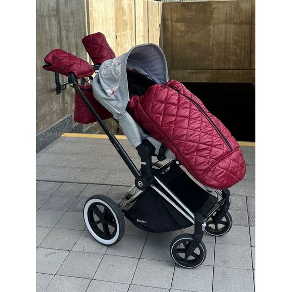 PINKIE ROSTOUCÍ FUSAK RED SQUARE - FUSAKY DO KOČÁRKU - KOČÁRKY A PŘÍSLUŠENSTVÍ