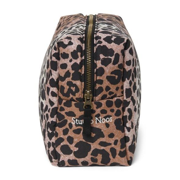 STUDIO NOOS SOFT COTTON TOALETNÍ TAŠTIČKA HAZEL LEOPARD - ORGANIZÉRY A KOŠÍKY - KOČÁRKY A PŘÍSLUŠENSTVÍ