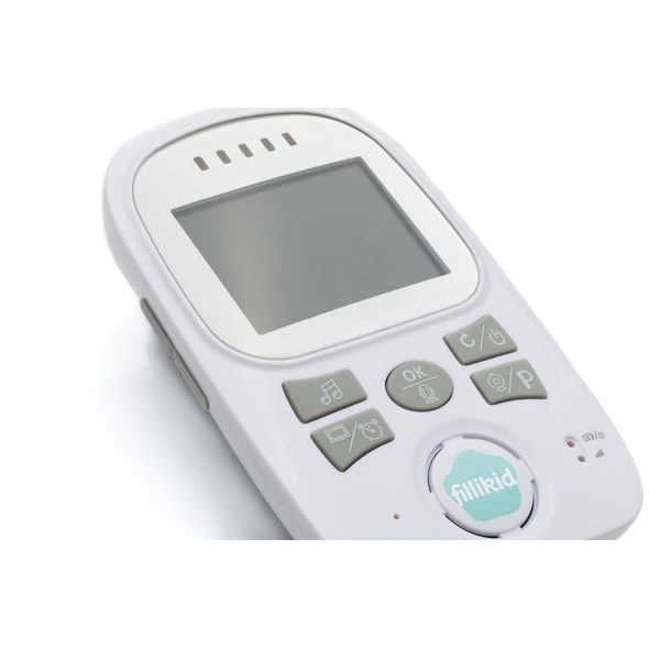 FILLIKID VIDEO CHŮVIČKA WHITE - ELEKTRONICKÉ CHŮVIČKY - SPINKÁNÍ