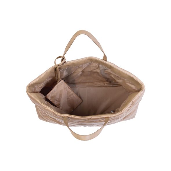 CHILDHOME CESTOVNÍ TAŠKA FAMILY BAG PUFFERED BEIGE - PŘEBALOVACÍ TAŠKY - KOČÁRKY A PŘÍSLUŠENSTVÍ