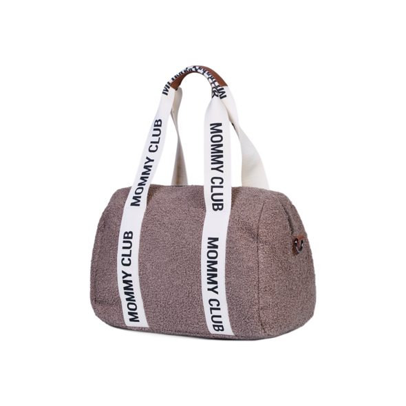 CHILDHOME PŘEBALOVACÍ TAŠKA MOMMY CLUB SIGNATURE TEDDY SOFT BROWN - PŘEBALOVACÍ TAŠKY - KOČÁRKY A PŘÍSLUŠENSTVÍ