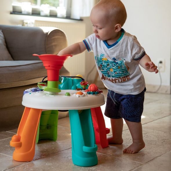 BO JUNGLE INTERAKTIVNÍ STOLEČEK B-LEARN & DISCOVERY TABLE - AKTIVNÍ CENTRA - PRO DĚTI