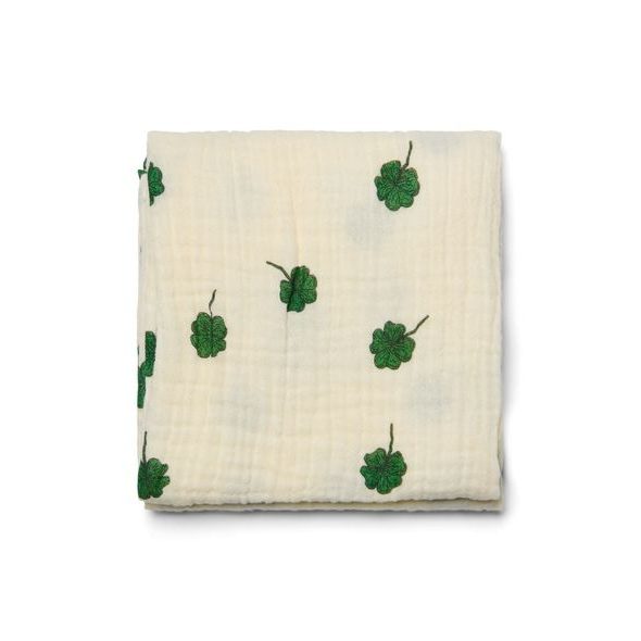 STUDIO NOOS ZAVINOVAČKA PRINT MEDIUM WHITE CLOVER - ZAVINOVACÍ PLENY / OSUŠKY VELKÉ - PŘEBALOVÁNÍ