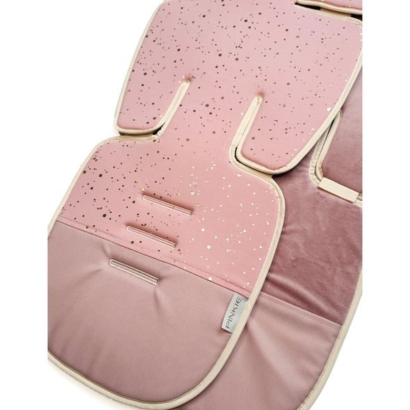 PINKIE PODLOŽKA DO KOČÁRKU SHINE GOLD OLD PINK - PODLOŽKY DO KOČÁRKU - KOČÁRKY A PŘÍSLUŠENSTVÍ