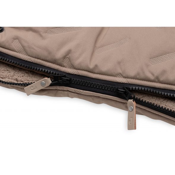 JOLLEIN FUSAK DO KOČÁRKU EMBOSSED MILKY COFFEE - FUSAKY DO KOČÁRKU - KOČÁRKY A PŘÍSLUŠENSTVÍ