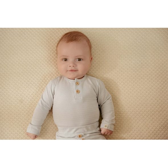 LITTLE DUTCH BODY DLOUHÝ RUKÁV BABY BLUE VEL. 56 - BODY - PRO DĚTI