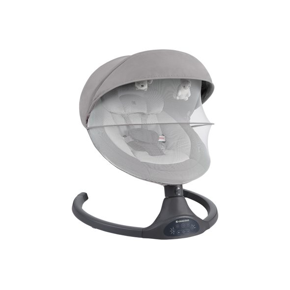 KIKKABOO HOUPACÍ LEHÁTKO ELEKTRICKÉ CODIE LIGHT GREY - LEHÁTKA A HOUPADLA - SPINKÁNÍ