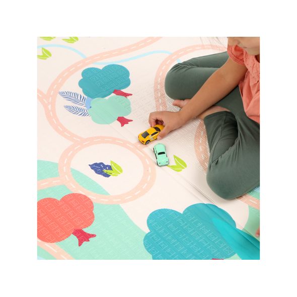 LUDI HRACÍ PODLOŽKA PĚNOVÁ SKLÁDACÍ - HRACÍ PODLOŽKY NA ZEM - SPINKÁNÍ